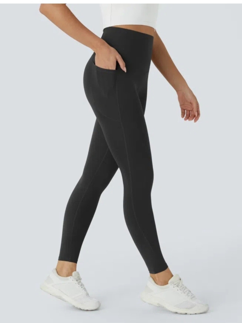 Halara UltraSculpt™ High Waisted Butt Lifting Tummy Control Pocket Shaping L